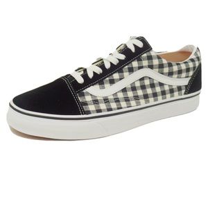 Vans OLD SKOOL CHECKERBOARD Suede Gin Skate Shoes
